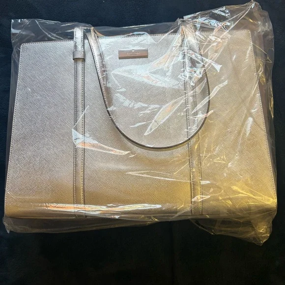 Kate Spade Kenzie Metallic Large Tote - Picture 5 of 8